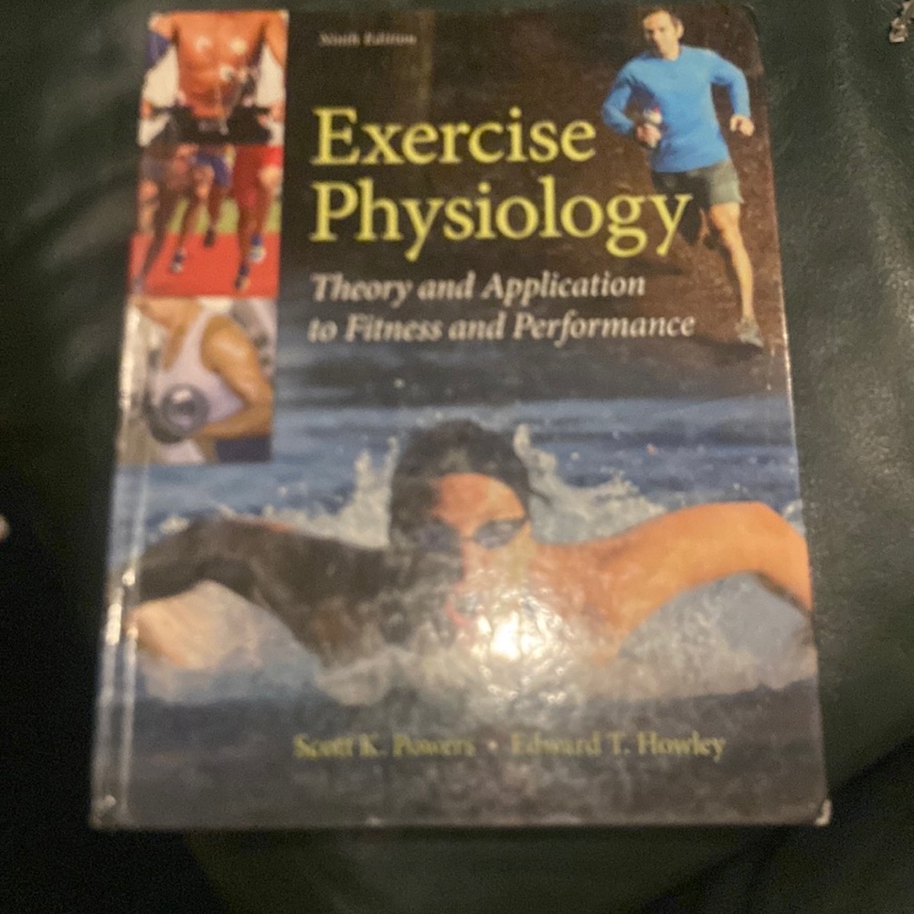 Exercise Physiology: Theory of Application to Fitness and Performance